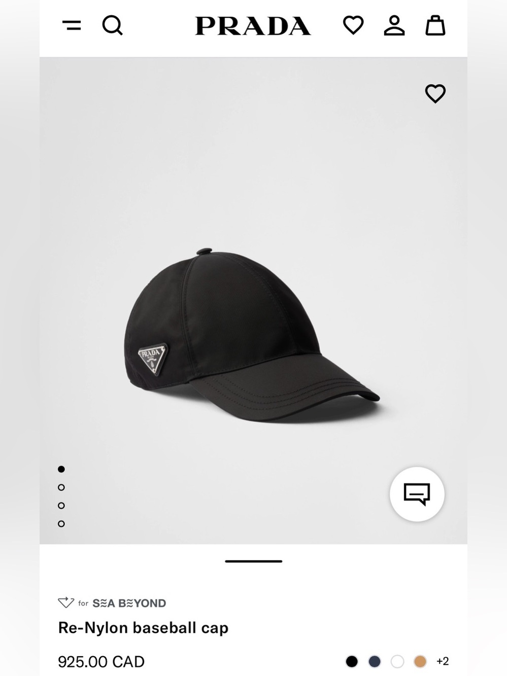 Prada cap